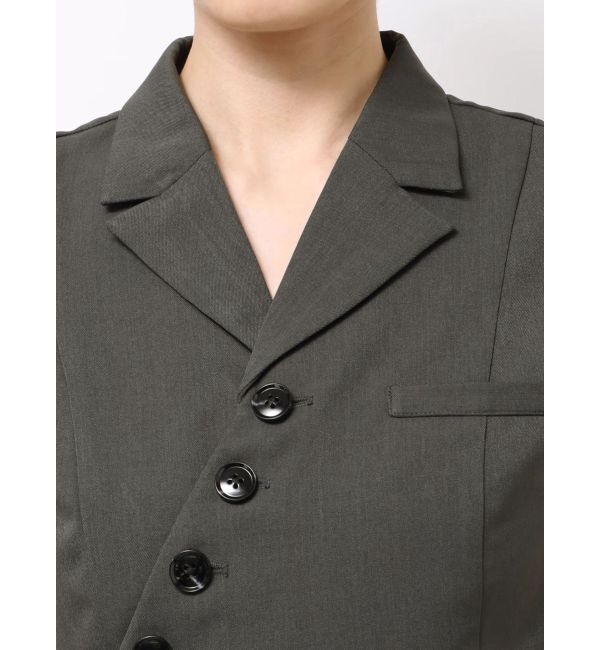 MURUA「マニッシュベストミニワンピース」|ワンピース|