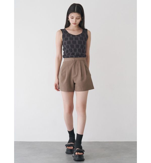 MURUA「ウェーブパターンニットタンク」|タンクトップ|