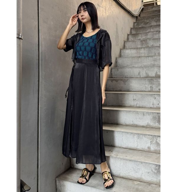 MURUA「ウェーブパターンニットタンク」|タンクトップ|