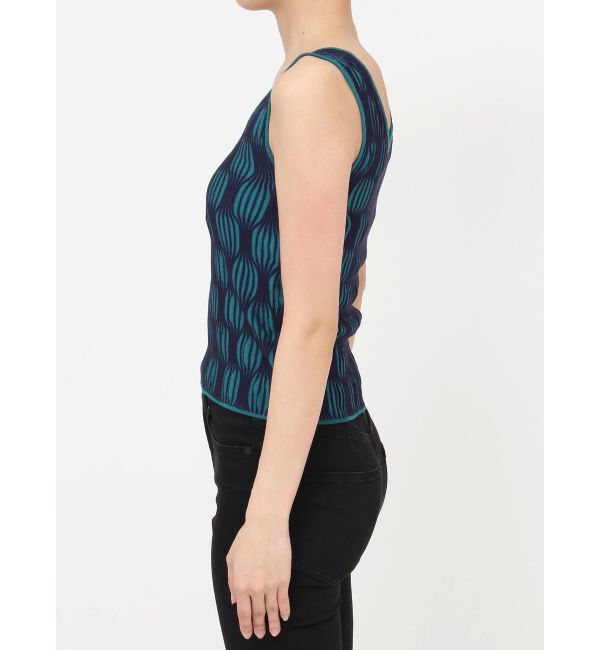 MURUA「ウェーブパターンニットタンク」|タンクトップ|
