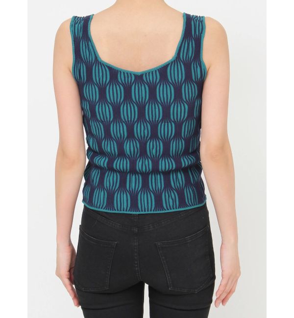 MURUA「ウェーブパターンニットタンク」|タンクトップ|