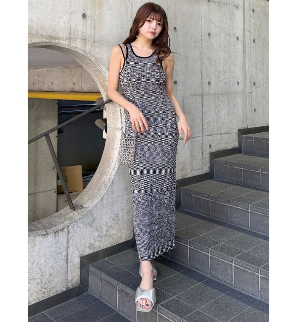 MURUA「ロングニットワンピース」|ワンピース|