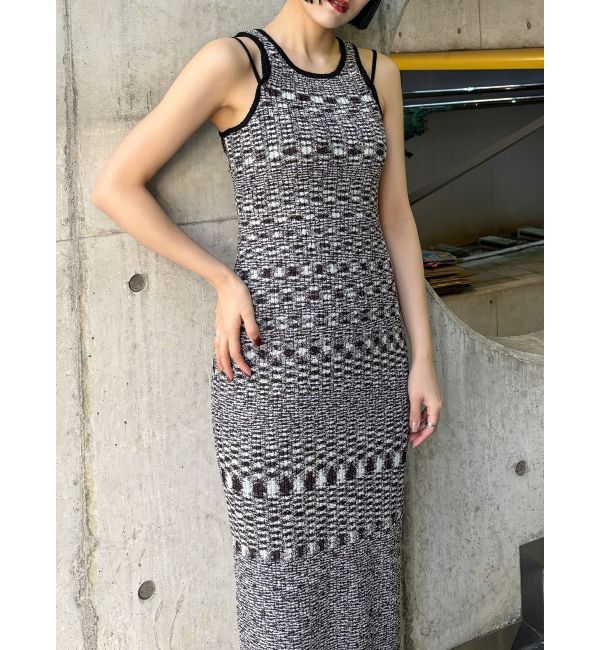 MURUA「ロングニットワンピース」|ワンピース|