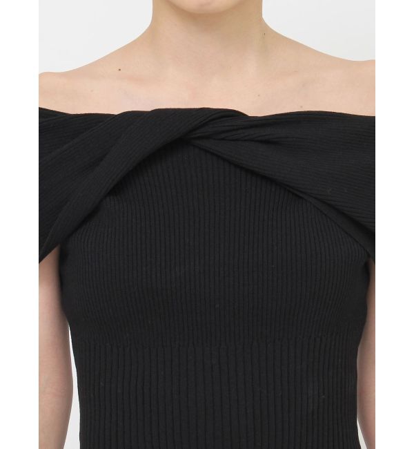 MURUA「オフショルダーツイストニット」|ニット・セーター|