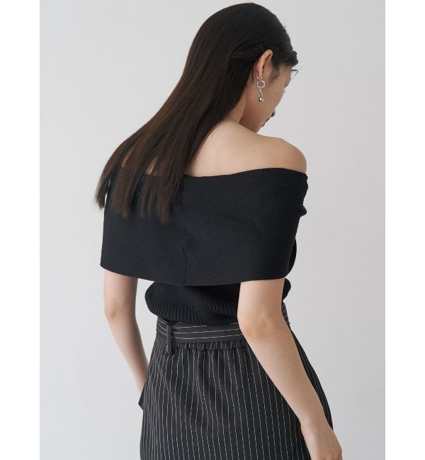 MURUA「オフショルダーツイストニット」|ニット・セーター|