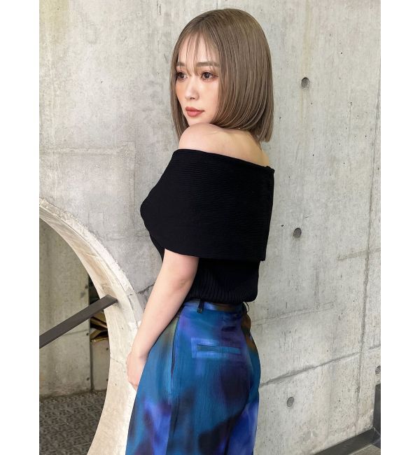 MURUA「オフショルダーツイストニット」|ニット・セーター|