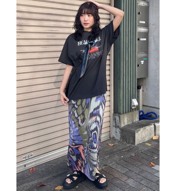 MURUA「GLOAMINGオーバーTシャツ」|Tシャツ・カットソー|
