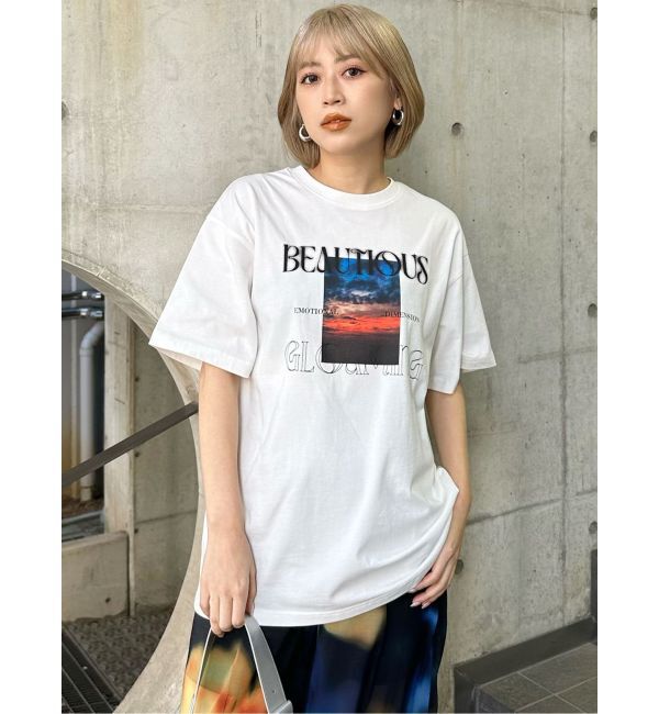 MURUA「GLOAMINGオーバーTシャツ」|Tシャツ・カットソー|