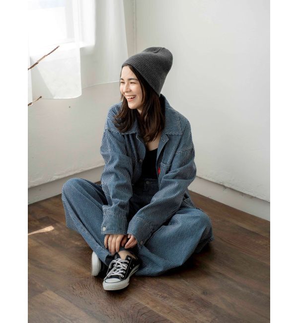 Ungrid「カーゴルーズデニム」|デニム|