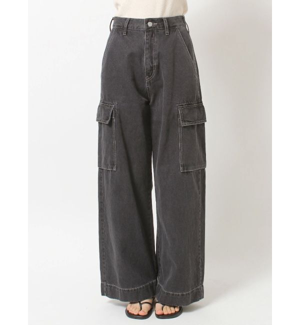 Ungrid「カーゴルーズデニム」|デニム|