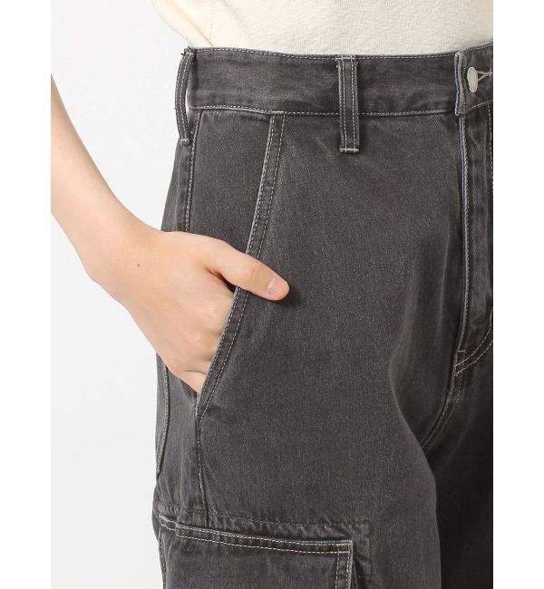 Ungrid「カーゴルーズデニム」|デニム|