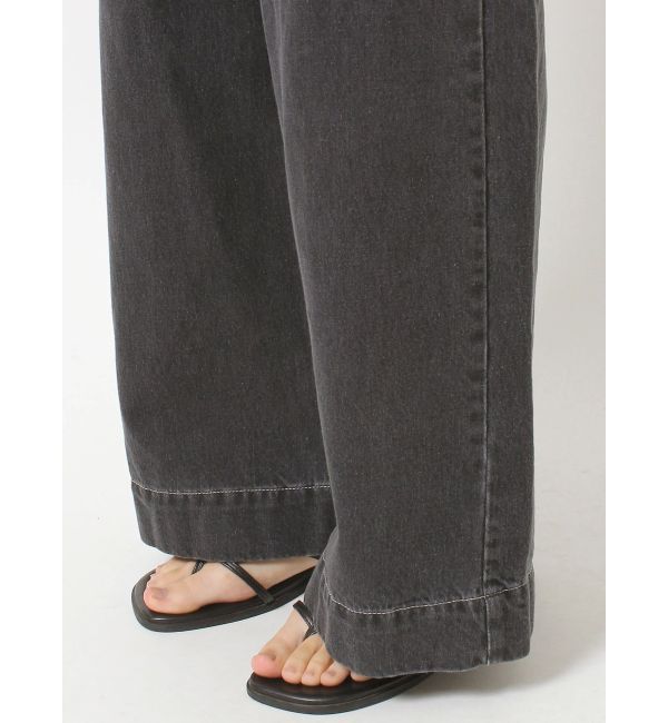 Ungrid「カーゴルーズデニム」|デニム|