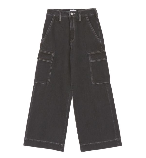 Ungrid「カーゴルーズデニム」|デニム|