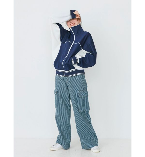 Ungrid「カーゴルーズデニム」|デニム|ミックス