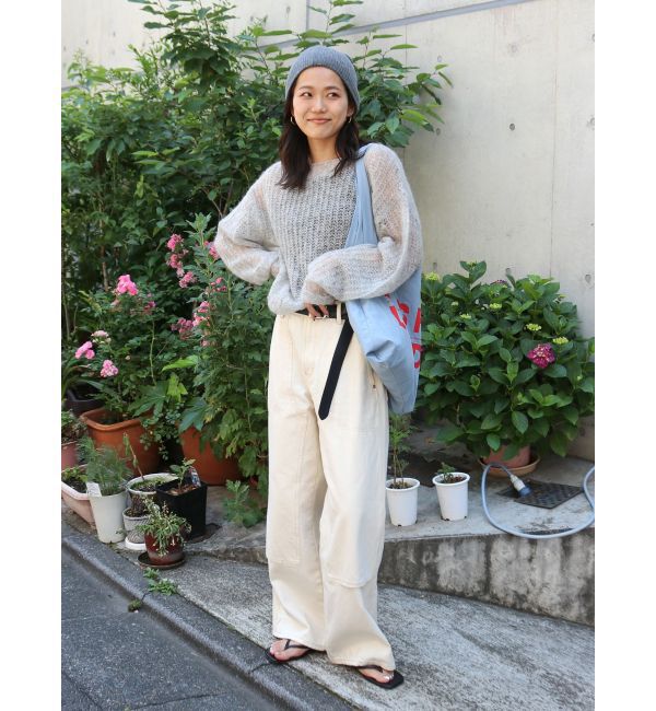 Ungrid「ダブルニーデザインデニム」|デニム|