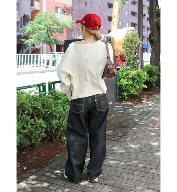 Ungrid「ダブルニーデザインデニム」|デニム|