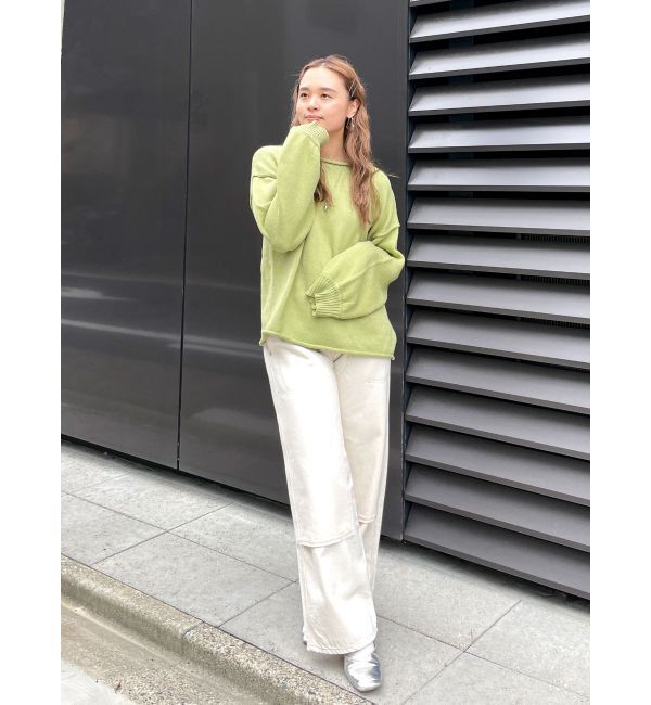 Ungrid「ダブルニーデザインデニム」|デニム|