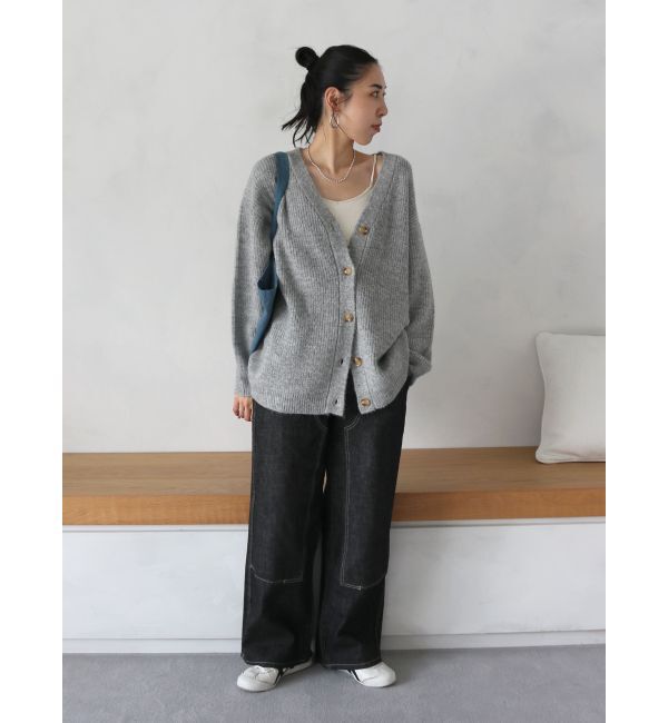 Ungrid「ダブルニーデザインデニム」|デニム|