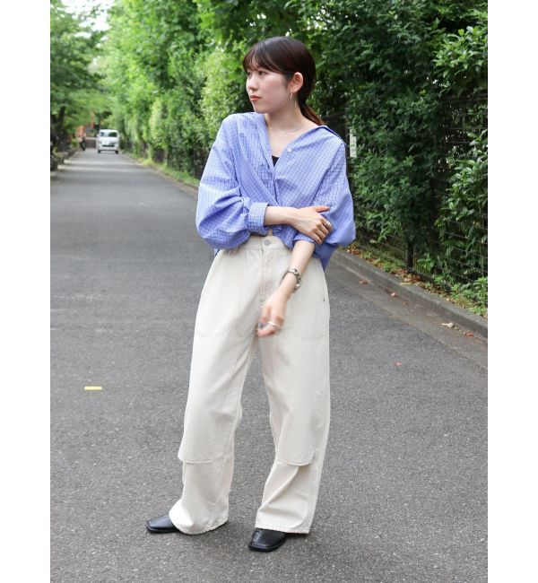 Ungrid「ダブルニーデザインデニム」|デニム|