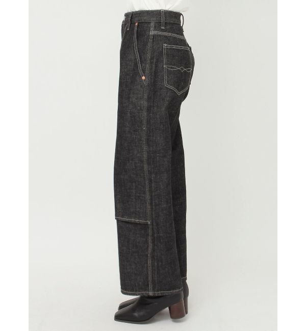 Ungrid「ダブルニーデザインデニム」|デニム|