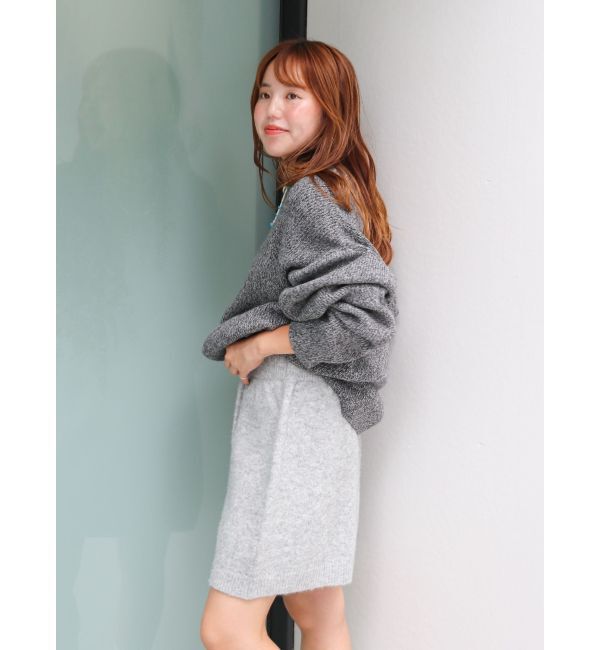 Ungrid「ニットミニスカート」|スカート|