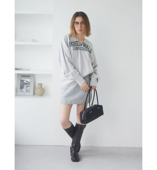 Ungrid「ニットミニスカート」|スカート|