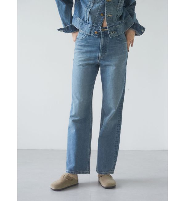 Ungrid「Lee別注ストレートデニム」|デニム|