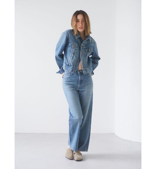 Ungrid「Lee別注ストレートデニム」|デニム|