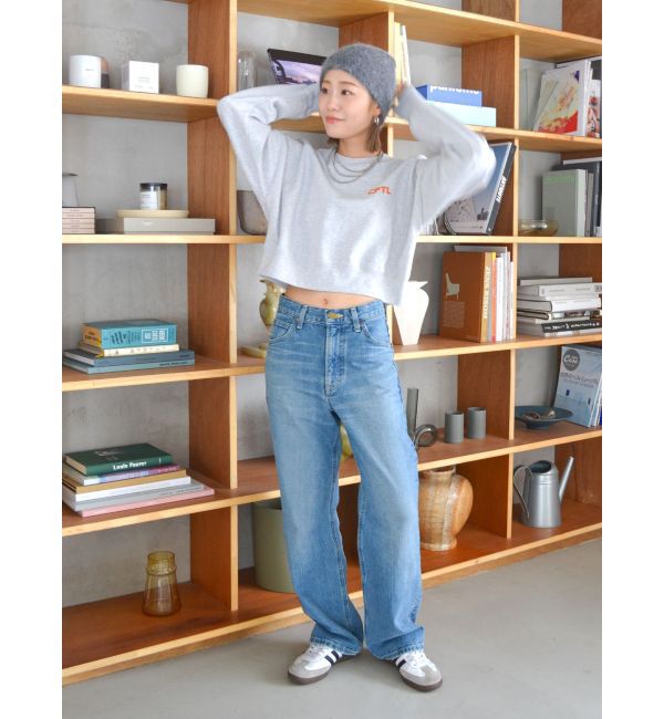 Ungrid「Lee別注ストレートデニム」|デニム|