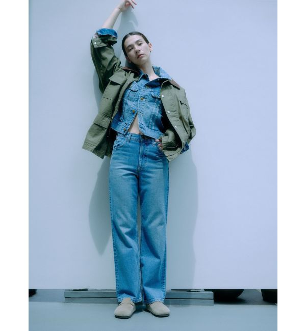 Ungrid「Lee別注ストレートデニム」|デニム|