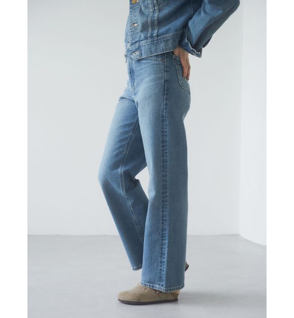 Ungrid「Lee別注ストレートデニム」|デニム|