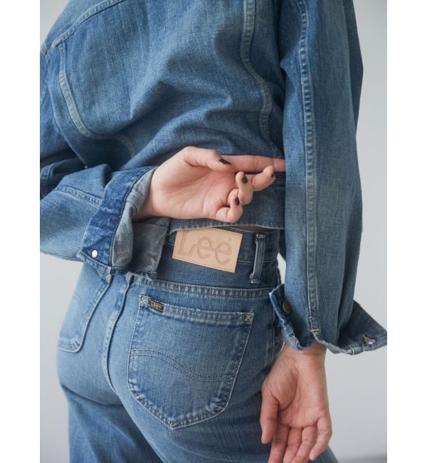 Ungrid「Lee別注ストレートデニム」|デニム|