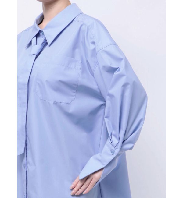 LAGUNAMOON「タイセットミニシャツワンピース」|シャツ・ブラウス|