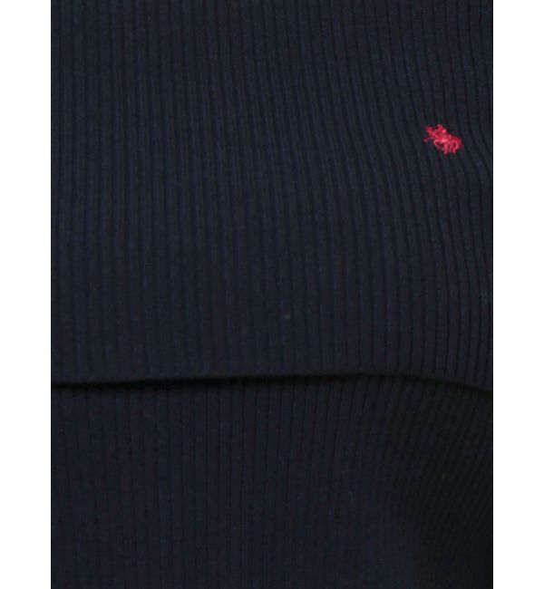 LAGUNAMOON「【POLO BCSコラボ】オフショルニットプルオーバー」|ニット・セーター|