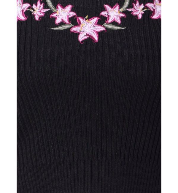 EVRIS「Embroideryニットキャミトップス」|キャミソール|