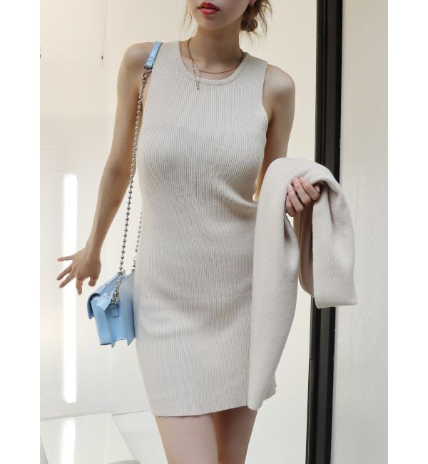 EVRIS「ボレロセットニットワンピース」|ワンピース|