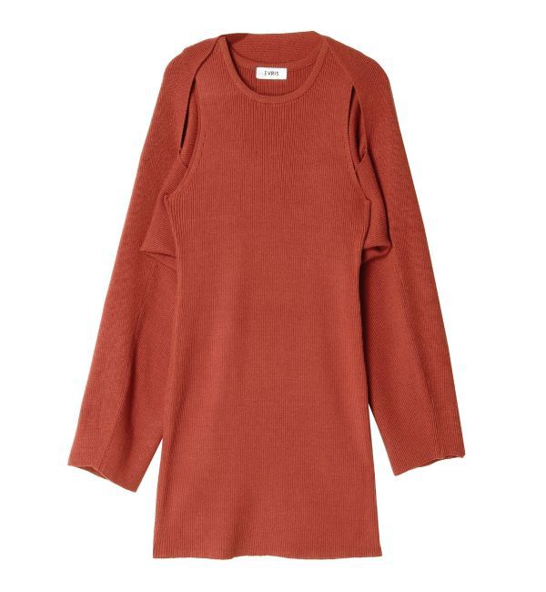EVRIS「ボレロセットニットワンピース」|ワンピース|