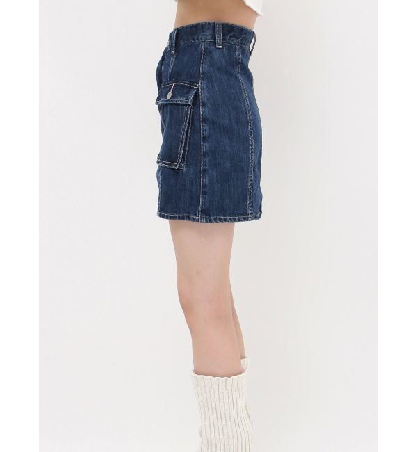 EVRIS「カーゴポケットデニムミニスカート」|スカート|