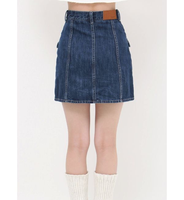 EVRIS「カーゴポケットデニムミニスカート」|スカート|