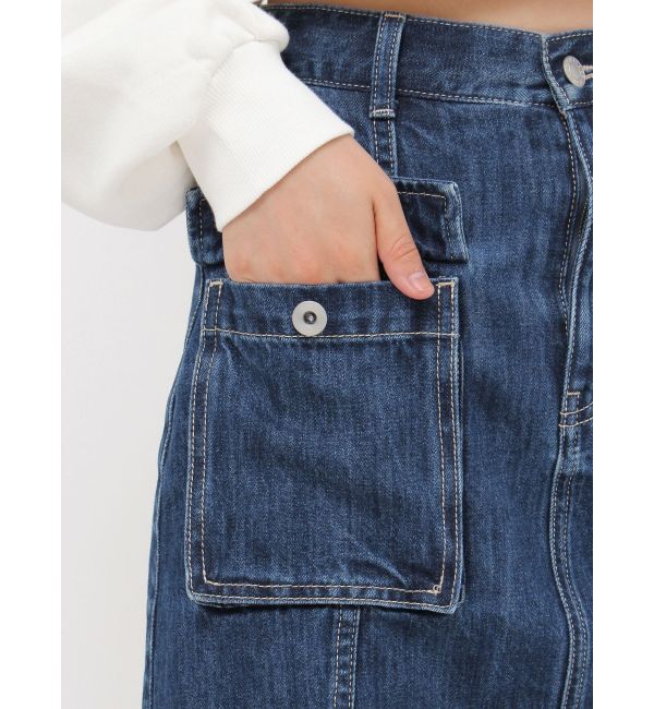 EVRIS「カーゴポケットデニムミニスカート」|スカート|