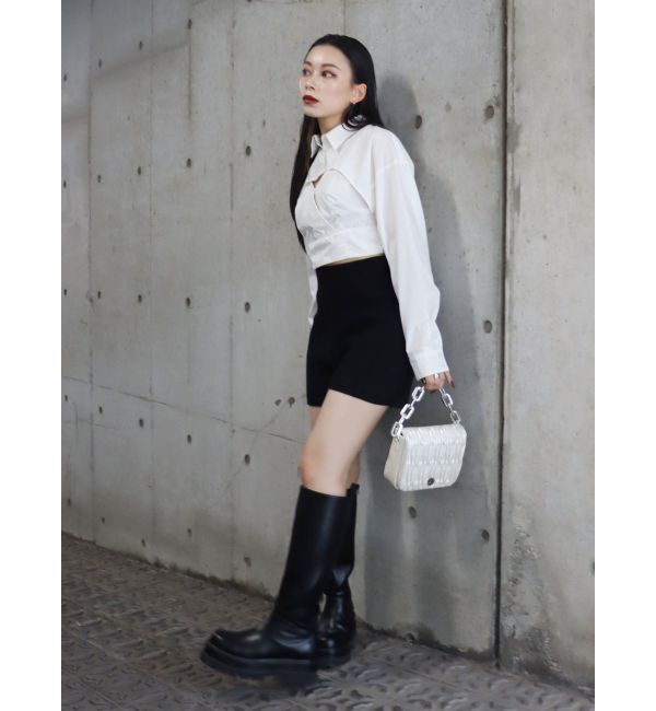 EVRIS「ワークロングブーツ」|ロングブーツ|