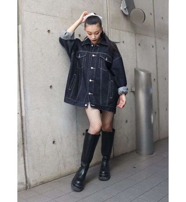 EVRIS「ワークロングブーツ」|ロングブーツ|