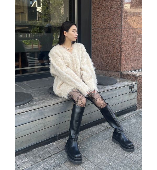 EVRIS「ワークロングブーツ」|ロングブーツ|