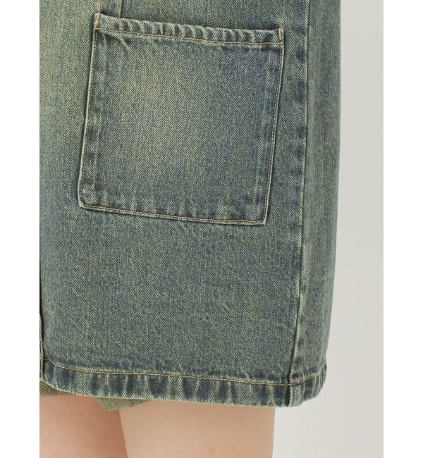 EVRIS「オーバーサイズデニムジャケット【セットアップ着用可能】」|デニムジャケット|