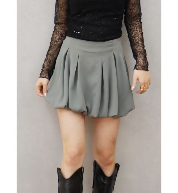 EVRIS「バルーンミニスカート」|スカート|