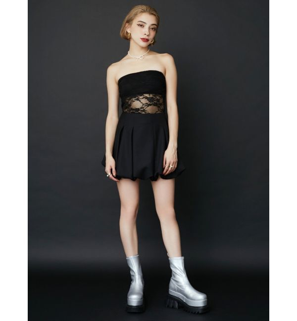 EVRIS「バルーンミニスカート」|スカート|