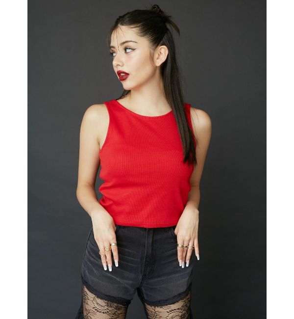 EVRIS「ギャザーリボンタンクトップ」|タンクトップ|