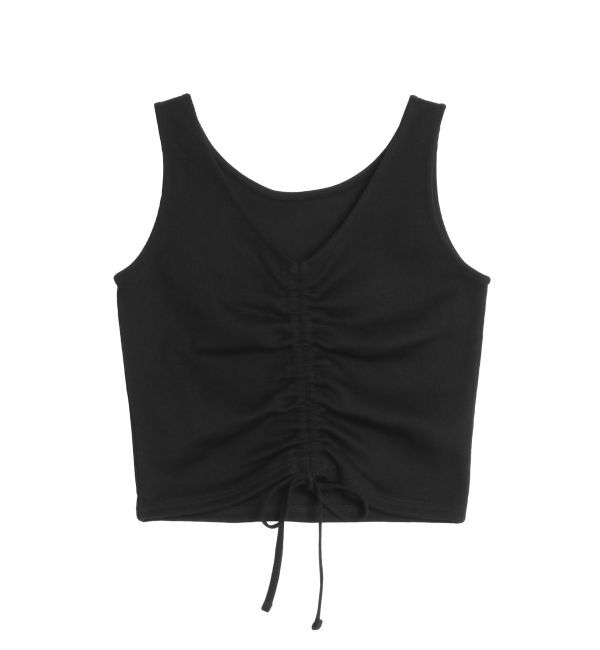 EVRIS「ギャザーリボンタンクトップ」|タンクトップ|