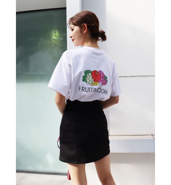 EVRIS「【FRUIT OF THE LOOMコラボ】グラフィックTシャツ」|Tシャツ・カットソー|