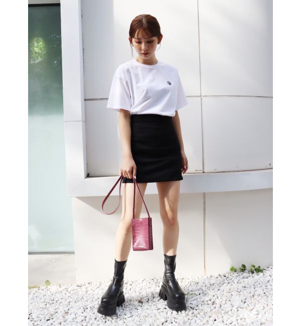 EVRIS「【FRUIT OF THE LOOMコラボ】グラフィックTシャツ」|Tシャツ・カットソー|